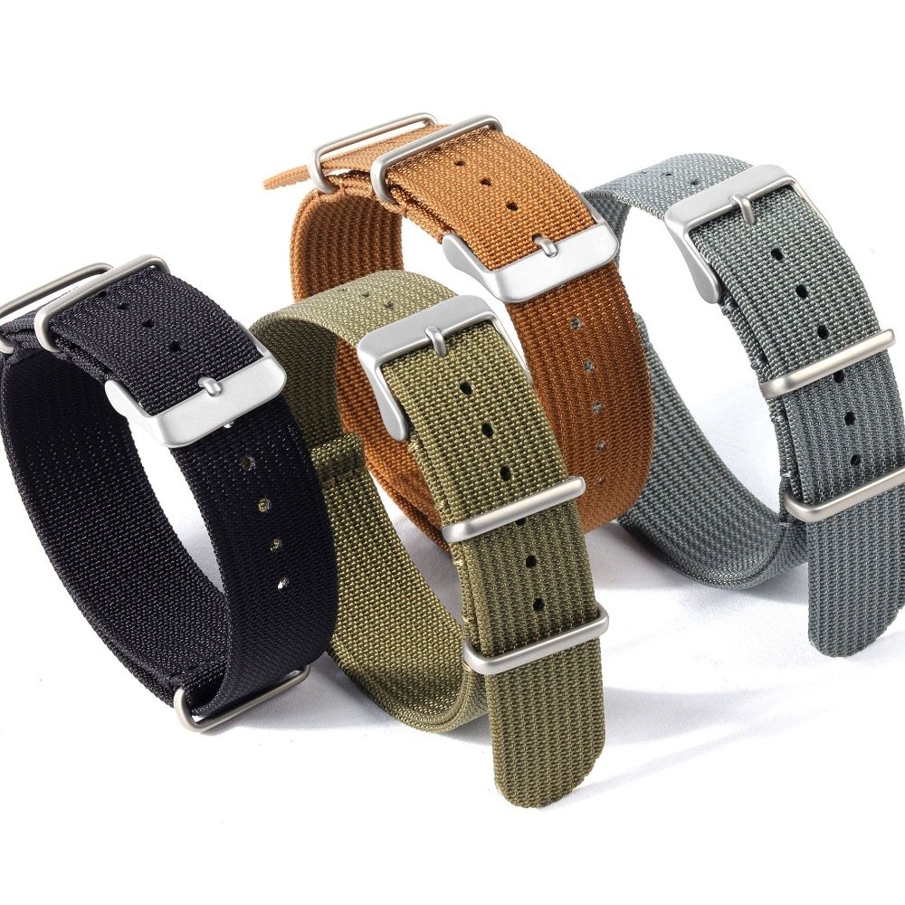 Nato Strap Nylon - สายนาฬิกา NATO ขนาด 14/16/18/20/22 มม. สไตล์วินเทจ