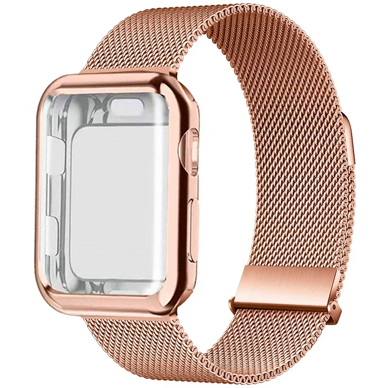 สายรัดเคสสำหรับ Apple Watch แบ - Milanese Loop Magnetic บทวิจารณ์และราคา