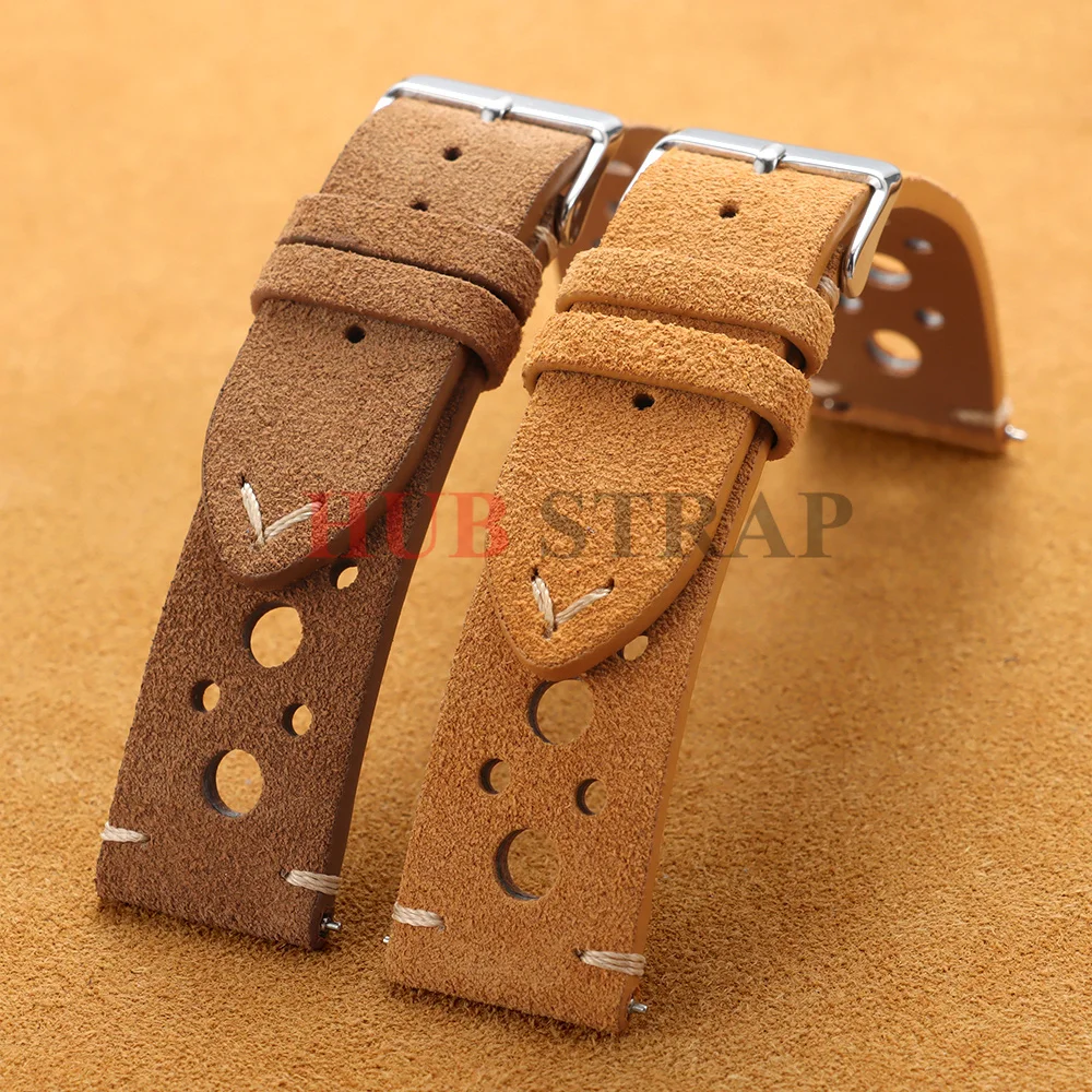 สายนาฬิกาหนังกลับนุ่มแบบปลดเร็ - Suede Strap Watch บทวิจารณ์และราคา
