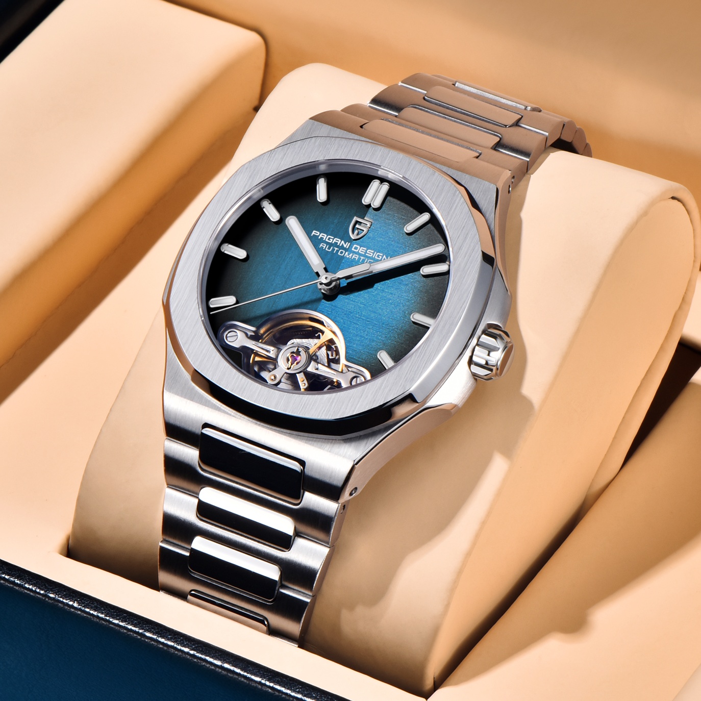 นาฬิกา PAGANI DESIGN รุ่นใหม่  - Patek Philippe Watch Nautilus บทวิจารณ์และราคา
