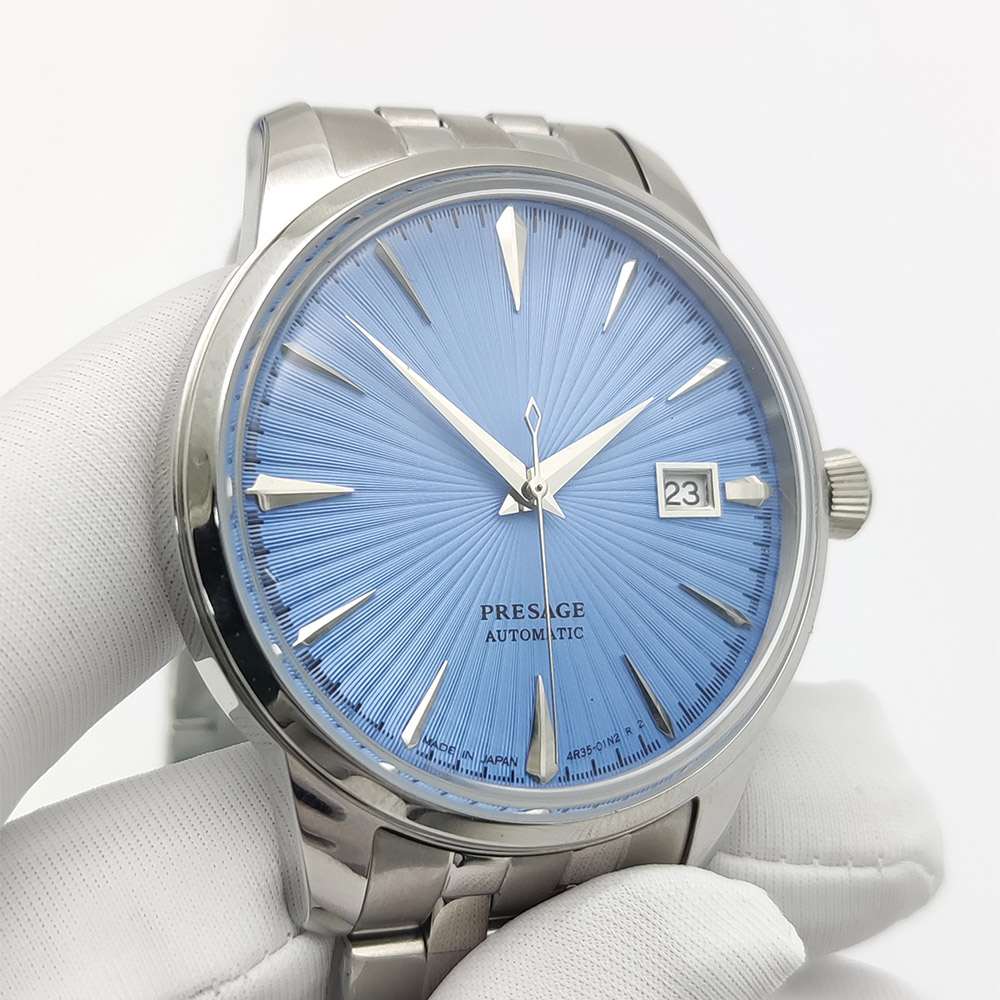 9 สี 40 มม.นาฬิกาผู้ชาย NH35 น - Seiko Watch Presage บทวิจารณ์และราคา