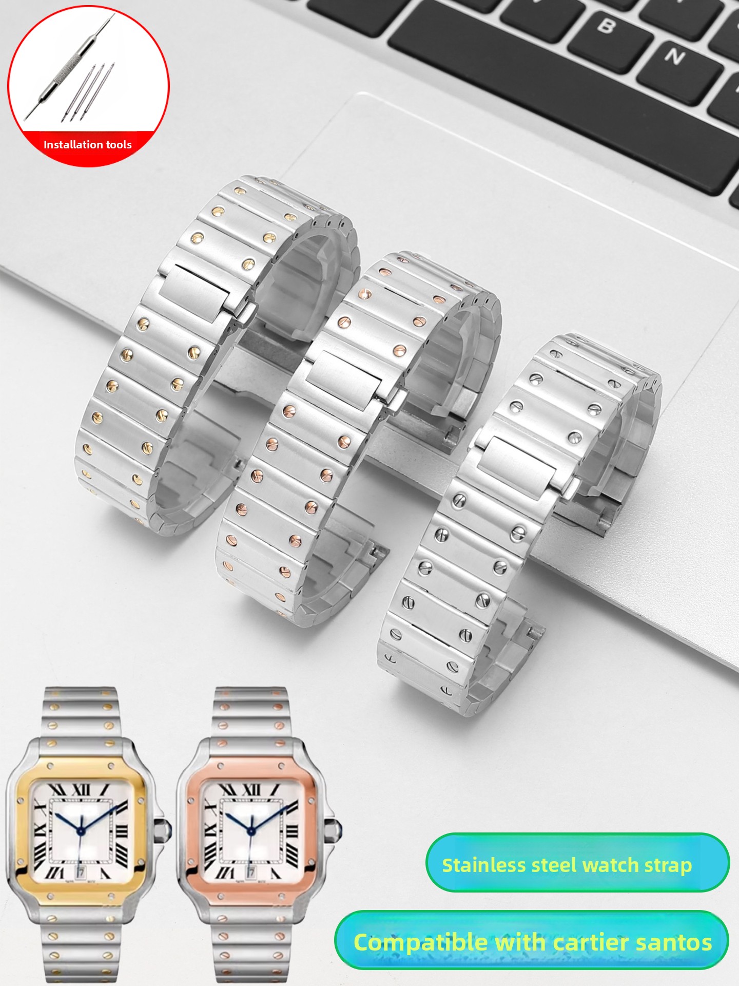 เหมาะสำหรับนาฬิกาคาร์เทียร์ ซา - Cartier Watch Santos บทวิจารณ์และราคา